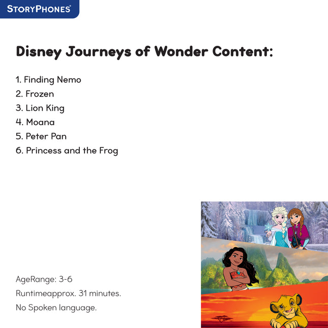 Disney Journeys of Wonder StoryShield