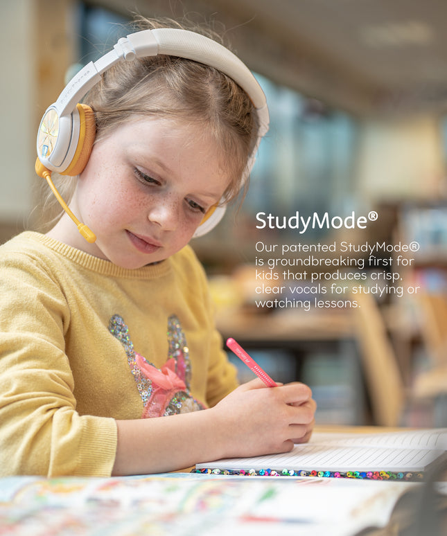 BuddyPhones School+ Wireless - School Yellow