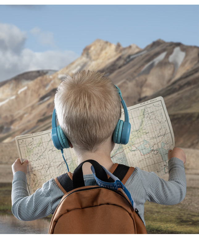 BuddyPhones Travel - Blue Travel