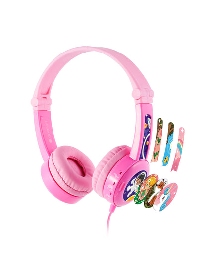 BuddyPhones Travel - Pink Travel